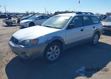 2005 Subaru Outback 2.5I из США, поврежденный, VIN 4S4BP61C857314764